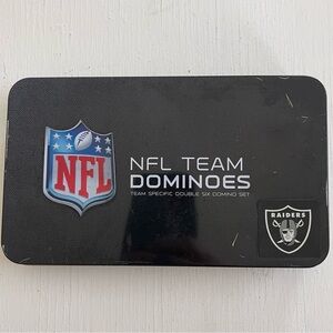 NFL Raiders Dominoes